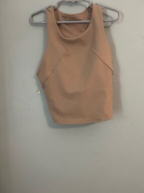 Women’s Tank Crop Top - Nude Lullemon